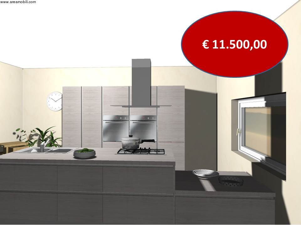 progettazione veneta cucine modello Oyster prezzo euro 11.500 